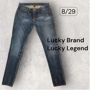 Lucky Brand Lucky Legend Straight Leg Jeans Dark Wash Size 8 29